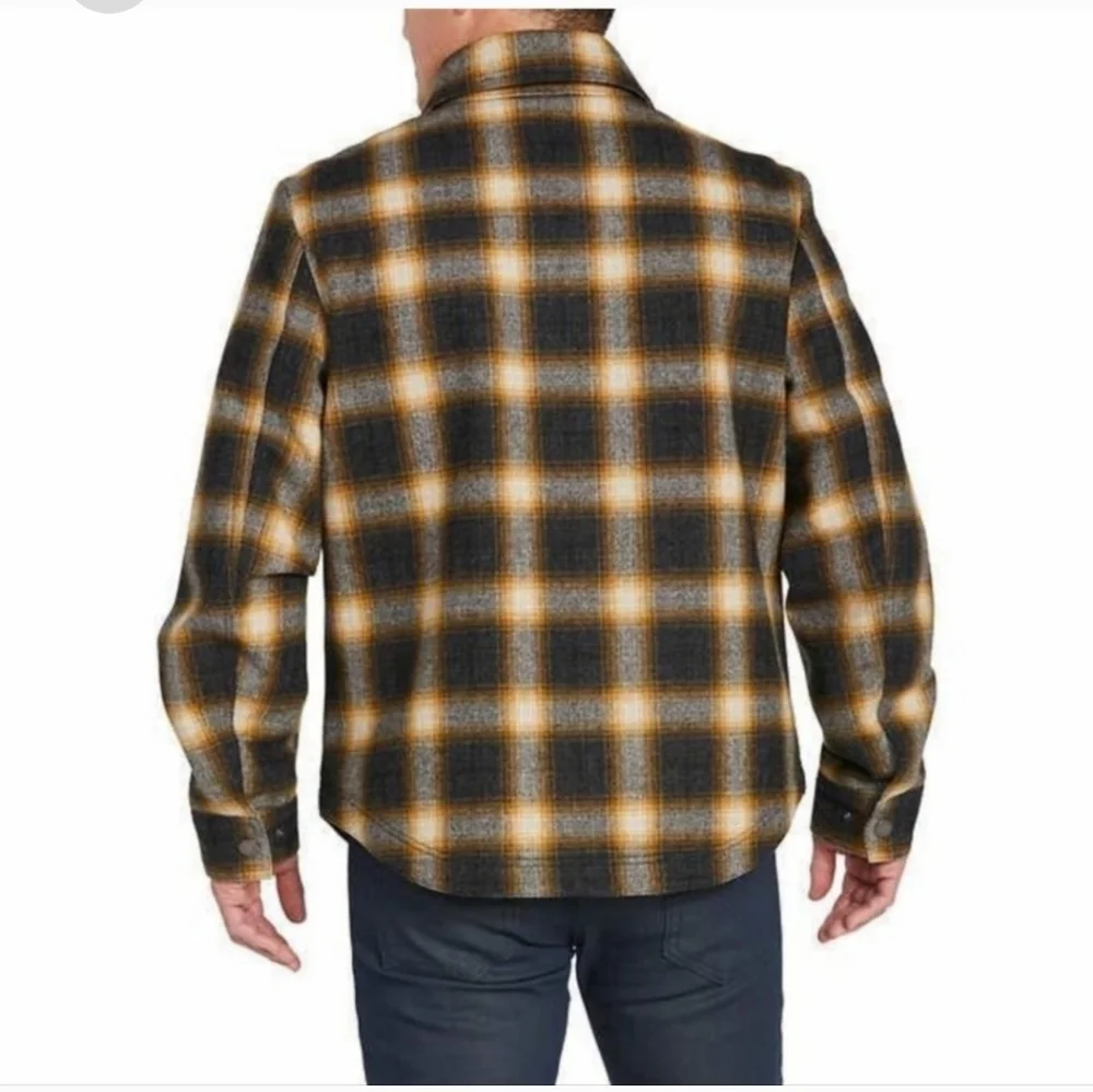 Pendleton Men’s Wool Blend Shirt Jacket nwt gray